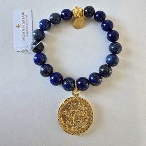 Susan Shaw Lapis Bracelet